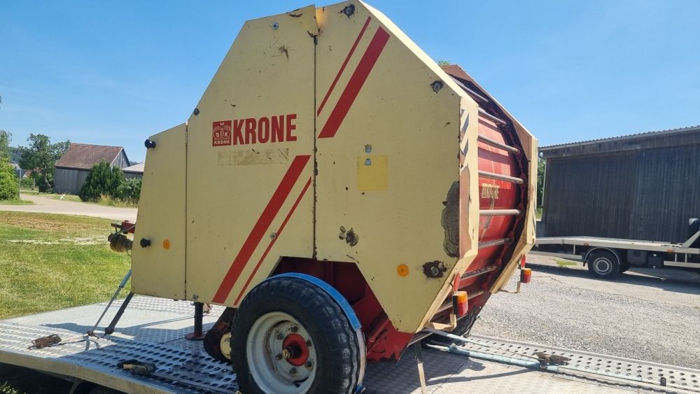 Krone 150 presa Deutz Fahr 490