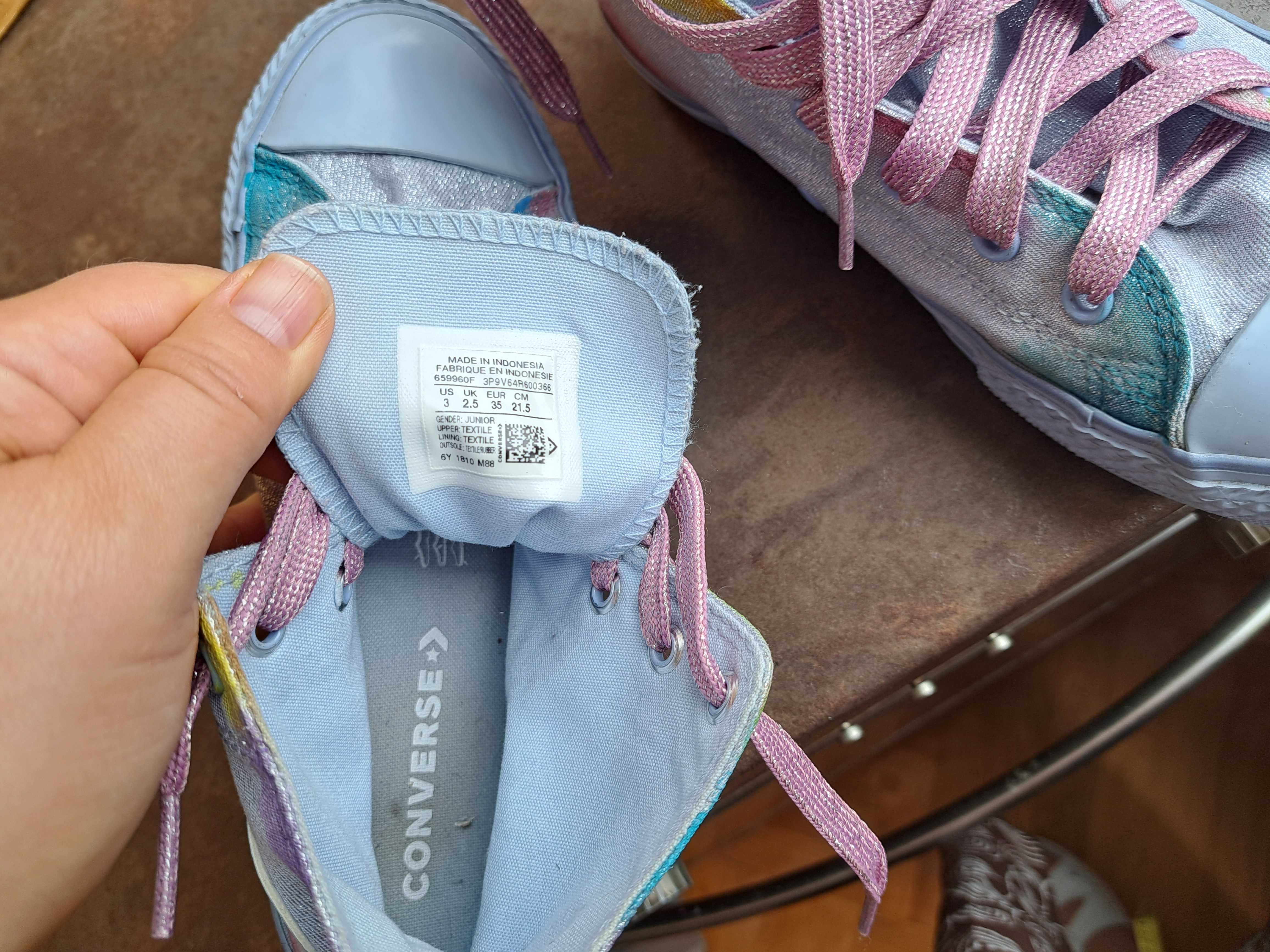 детски кецове,гуменки,спортни обувки,маратонки,Converse,35,за момиче
