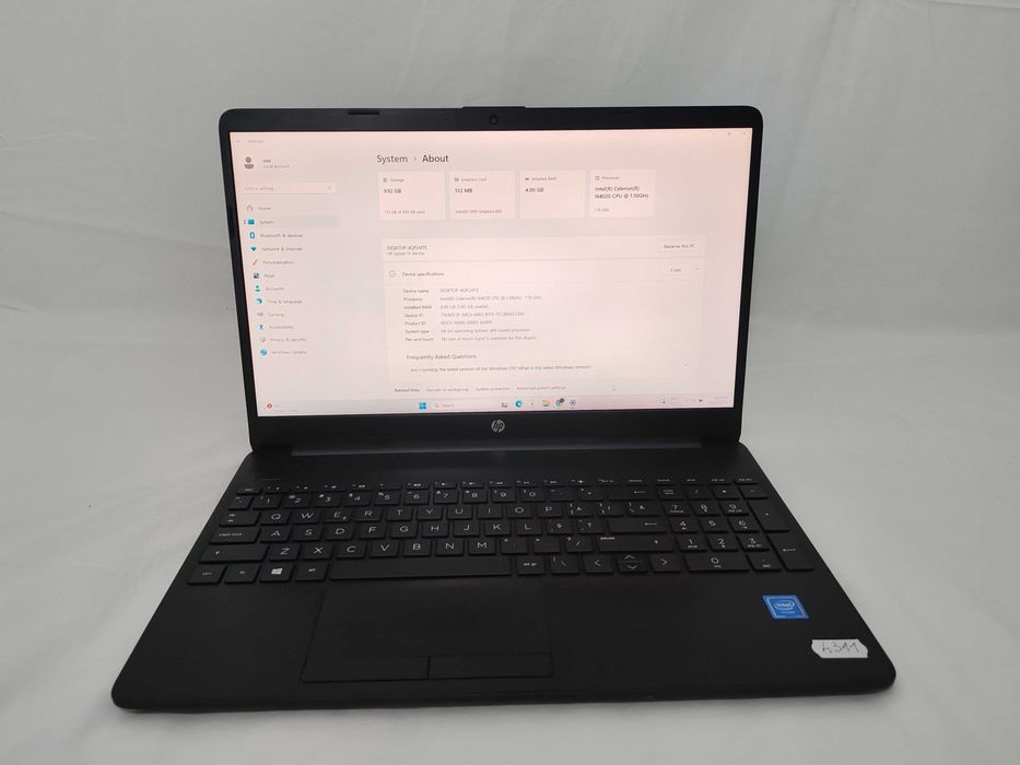 Laptop HP 15,6  inch