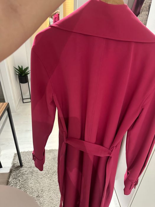 Trench Fucsia TGH Fashion