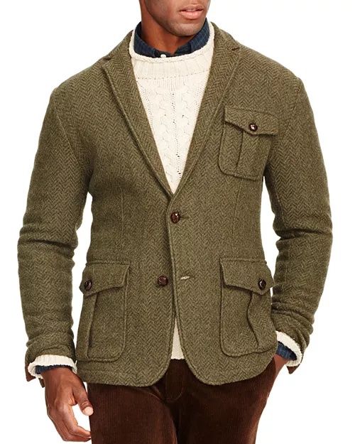 Sacou/blazer lână bărbați Ralph Lauren POLO, mărimea L