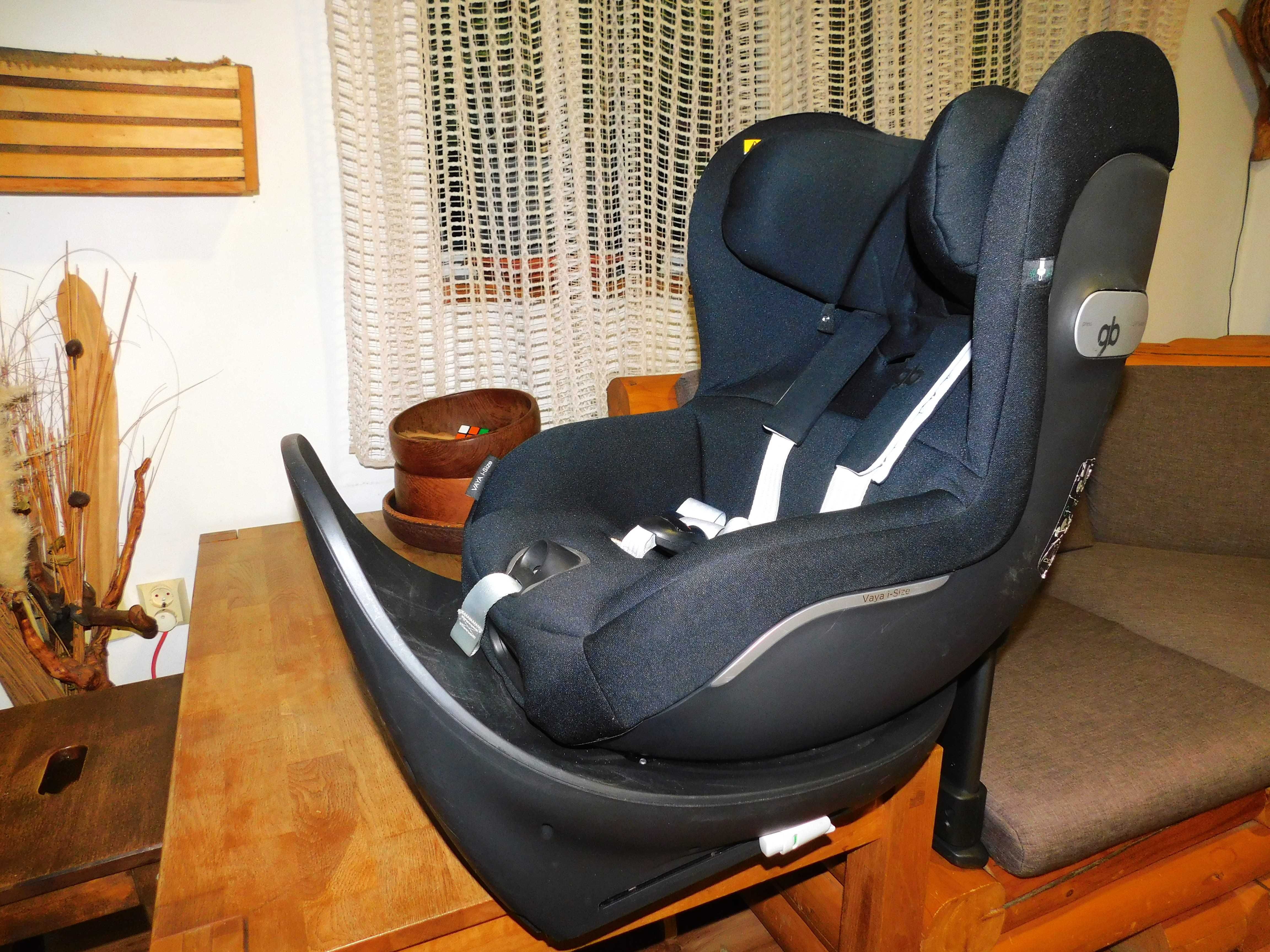 Scaun auto ISOFIX i-Size GB Vaya,  rotativ 360°