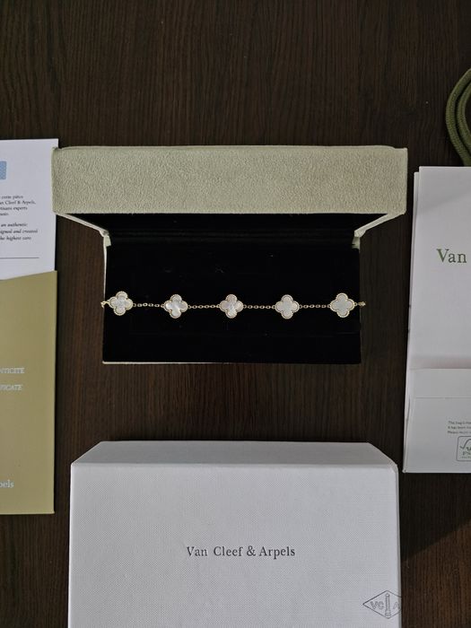 Van Cleef Vintage Alhambra bracelet - Mother of pearl