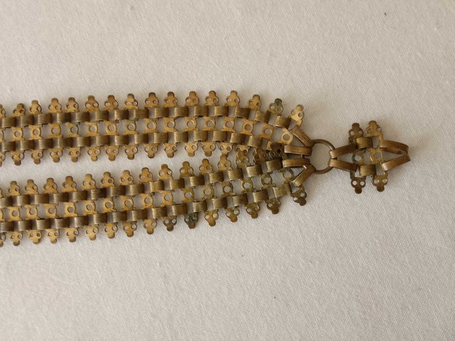 Антикварен автентичен рядък възрожденски накит от дубле