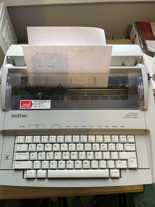 Печатная машинка Brother GX-6750