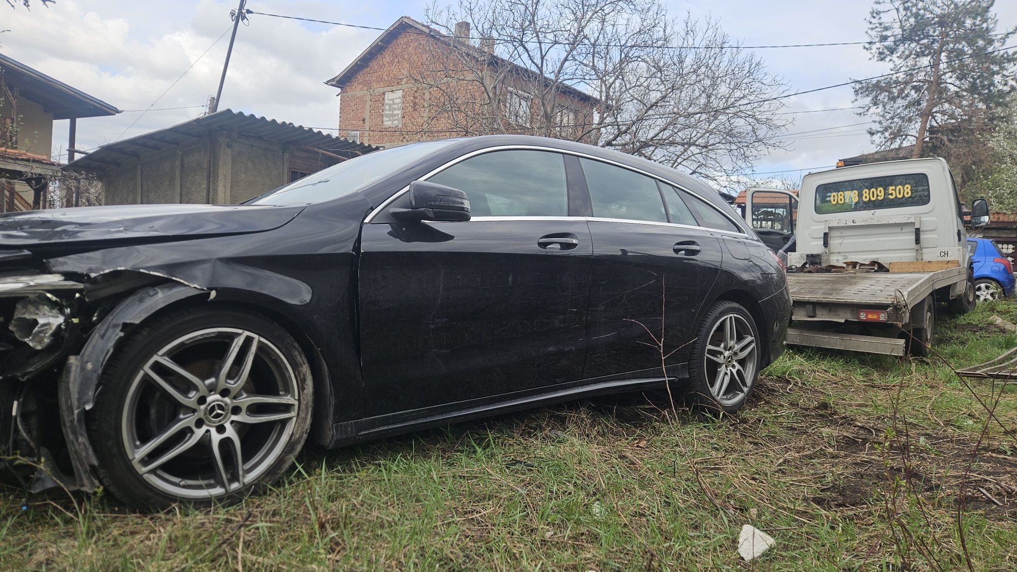 Mercedes CLA facelift shooting brake wx117 1.8/7G-DCT  на части.