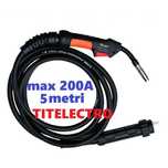 Pistolet MIG MAG M15 / 15AK / MB15 lungime 5 metri sudura argon CO2