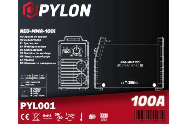 Aparat De Sudura NEO-MMA100i, PYLON PYL001