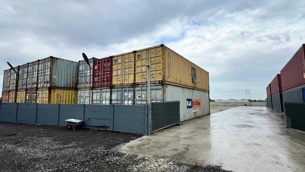Containere maritime SH alb 2022 6/10 Buzau