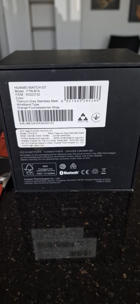 Smartwatch HUAWEI Watch GT, Android/iOS
