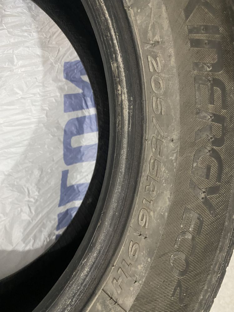 продам шины 4шт r16 205/55/16 hankook торг есть цена за комплект