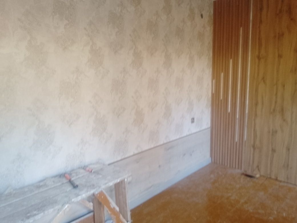 Кафел, гипсакартон, ПВХ, пластик потолок, а бой, ламинат киламан
