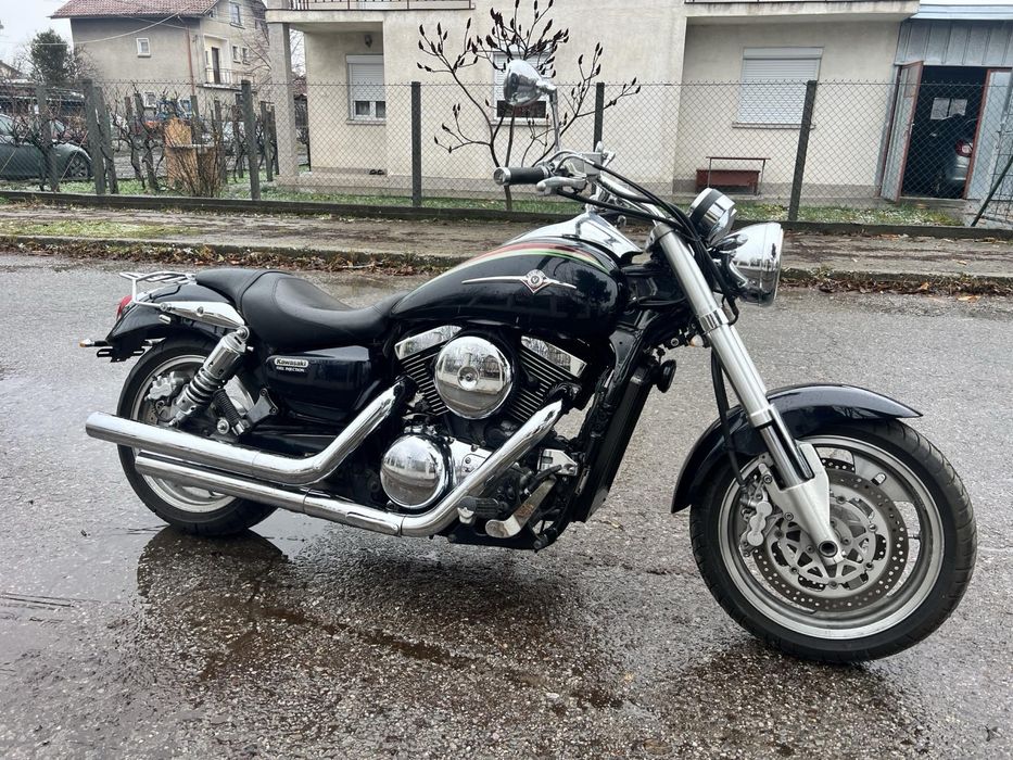 Kawasaki Meanstrike 1500 с генеранция Vance and Hines