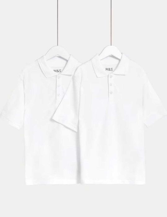 ‼️ Школьные рубашки-поло Marks & Spencer унисекс (Англия)
