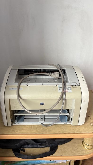 Принтер HP Laser 1020, распечатка