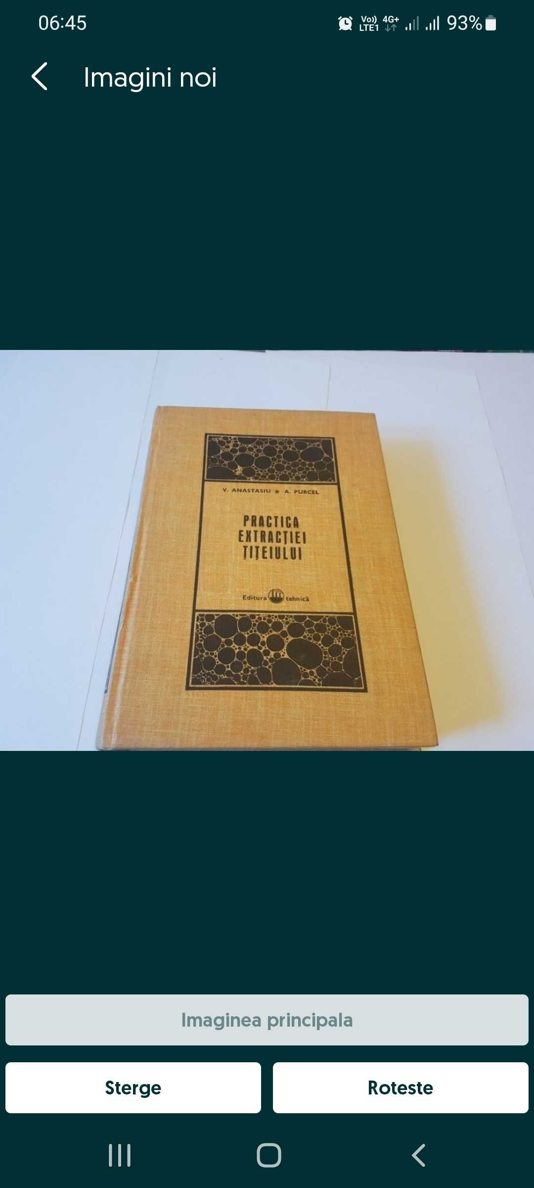 Practica extractiei titeiului, V. Anastasiu și A. Purcel, ed. Tehnică,