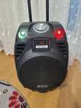 Boxa portabila tip troller A+ Dance cu microfon karaoke si lumini Rgb