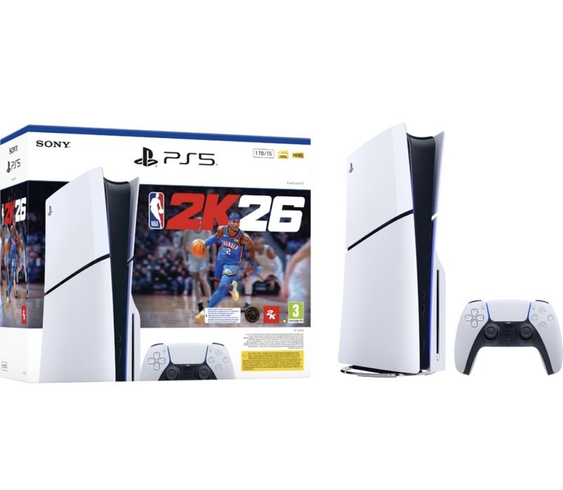 Consola PS5 Disk ,NBA 2K26, garantie 16.09