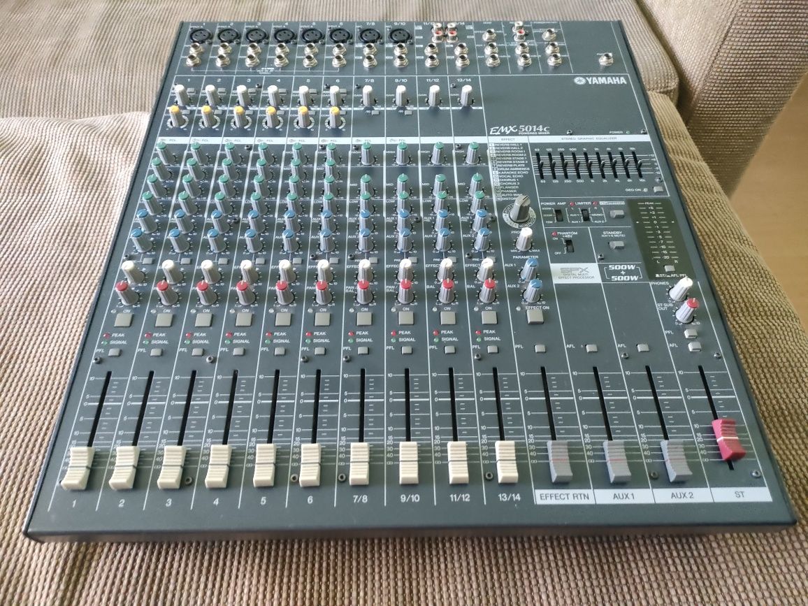 Yamaha emx 5014C 2x500w  Nu Dynacord Nu trimit Mixer activ