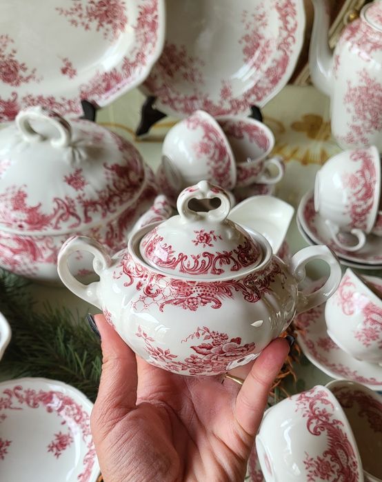 Голям сервиз за хранене и кафе за 12 човека Villeroy & Boch