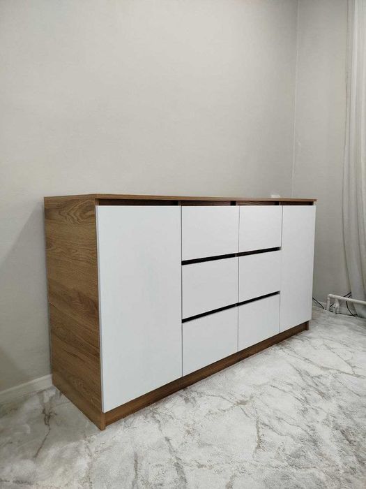 Комод 2х шкафчик 6х ящиков с МДФ