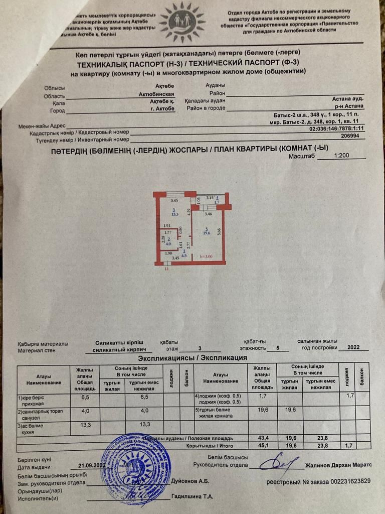 Квартира Батыс 2