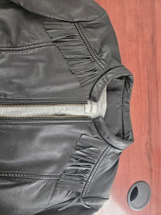 Geaca piele,marimea S