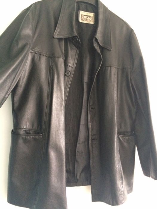 Geaca din piele mănușa/tip sacou