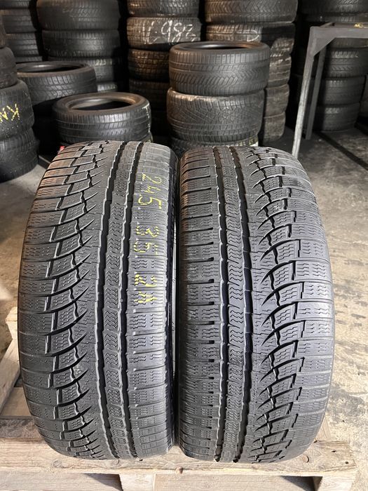 2 anvelope iarna 245/35/21 , nokian , 5.8 mm