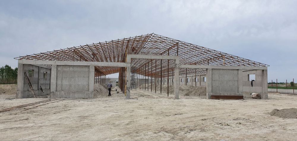 Konteyner profili yoki bozor ugolnigidan metal konstruksiya quramiz