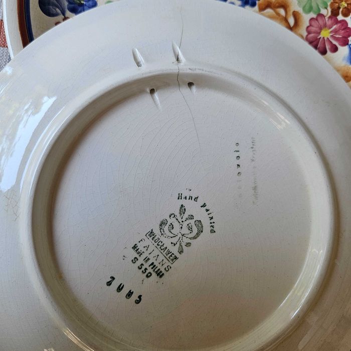 Декоративни полски керамични чинии + бонус! НАМАЛЯВАМ на 65 лв.