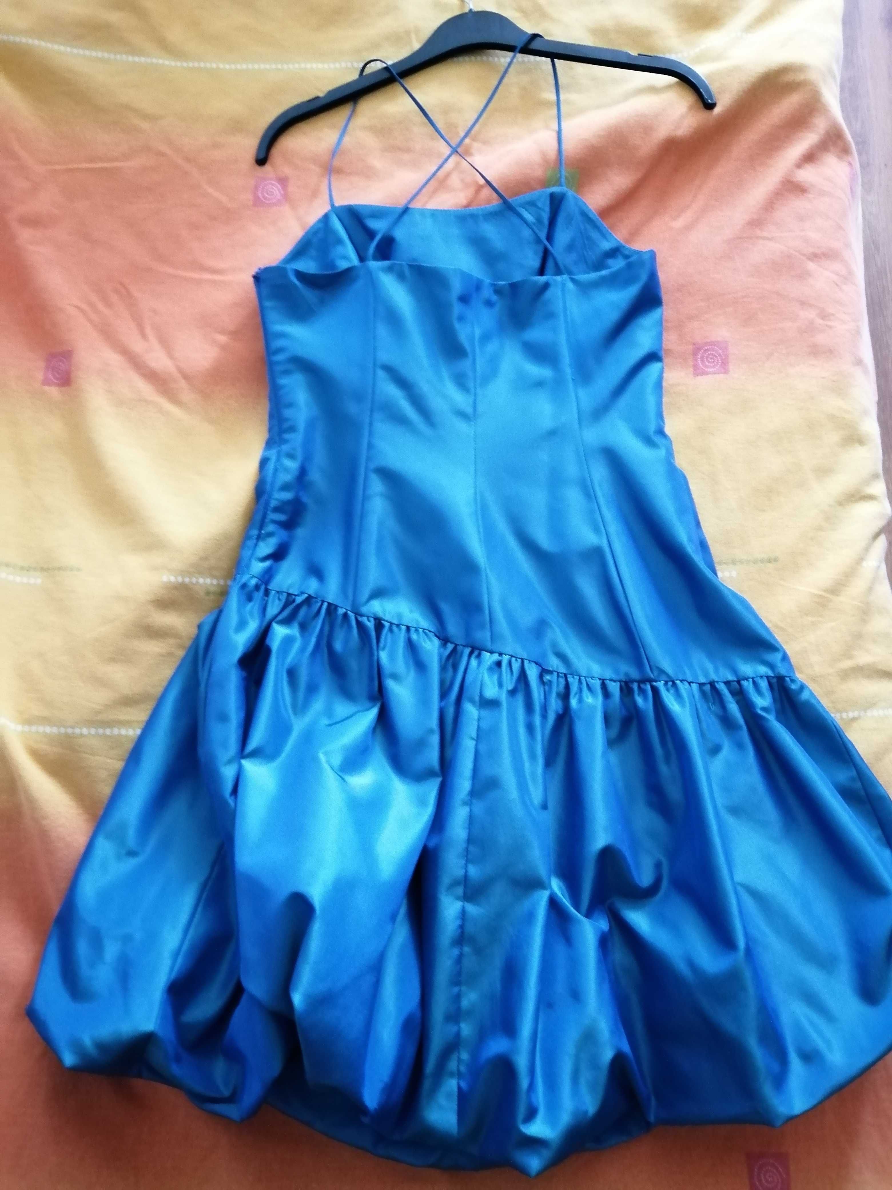 Продавам нова бална синя рокля