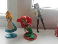 Figurine lot din Desene Animate Disney - Ariel,Alice,si figurina Anime