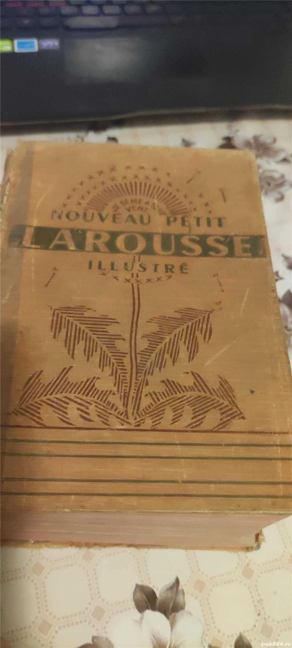 Dictionar Petit Larousse Illustre, an 1940, tiparit la Paris, raritate