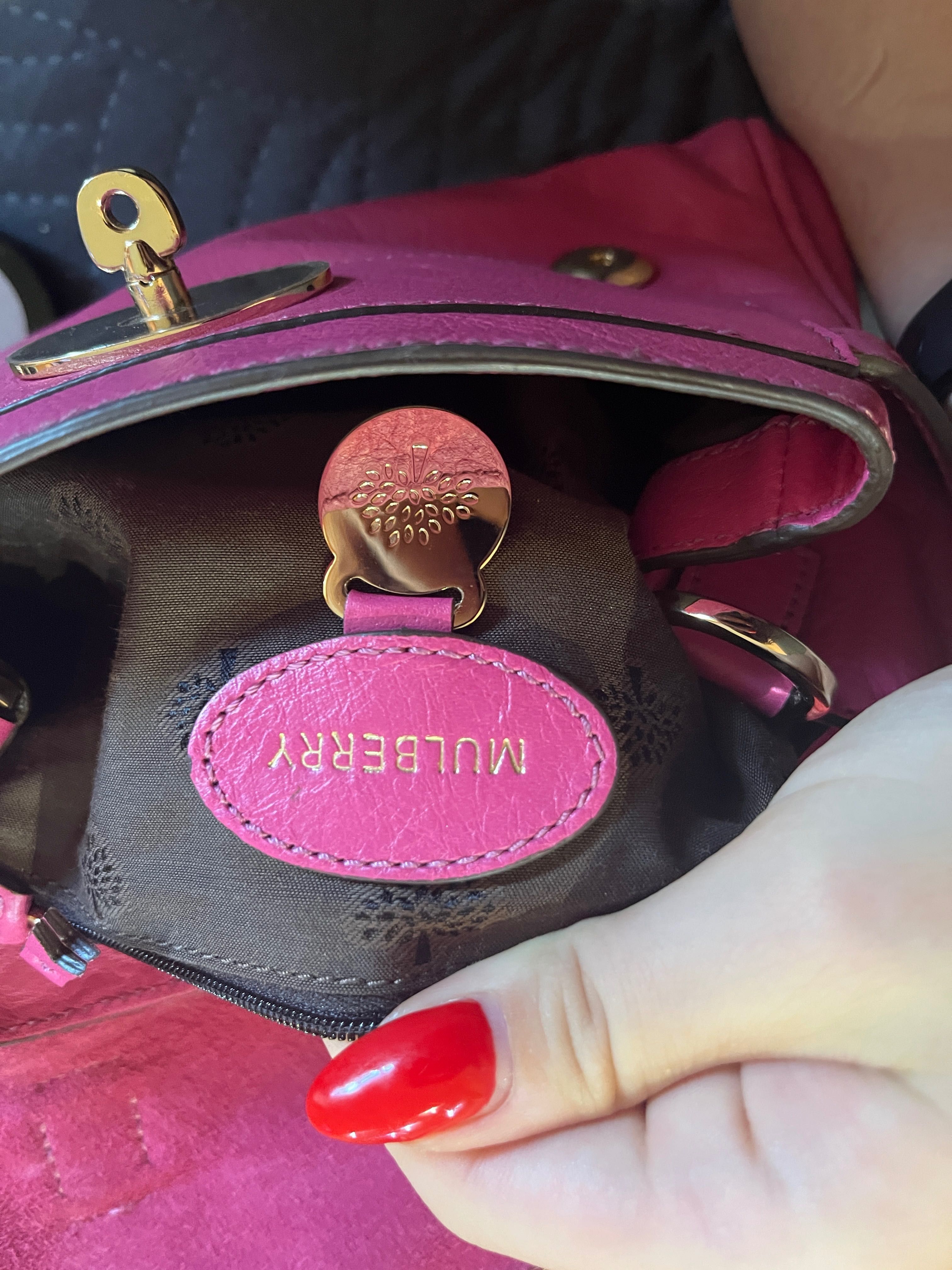 Mulberry mini Alexa оригинална нова чанта с всички документи