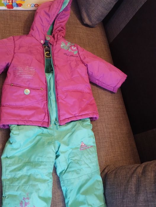 Ски яке и панталон, грейка, гащеризон 86