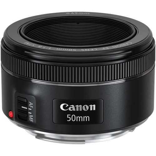 Объектив Canon EF 50 mm 1.8 STM