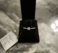 Золотое кольцо с фианитом, Россия, 585 проба