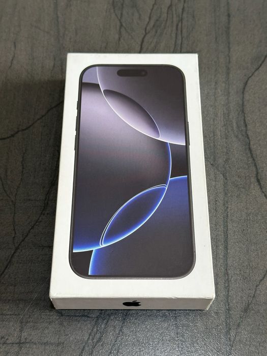 iPhone 16 Pro 256GB Nou Sigilat Black Titanium !