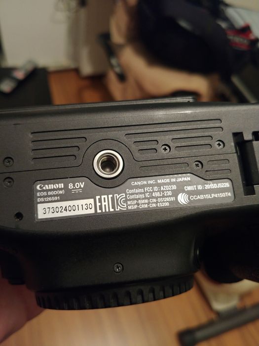 PRET FIX Body DSLR Canon 80D ca nou