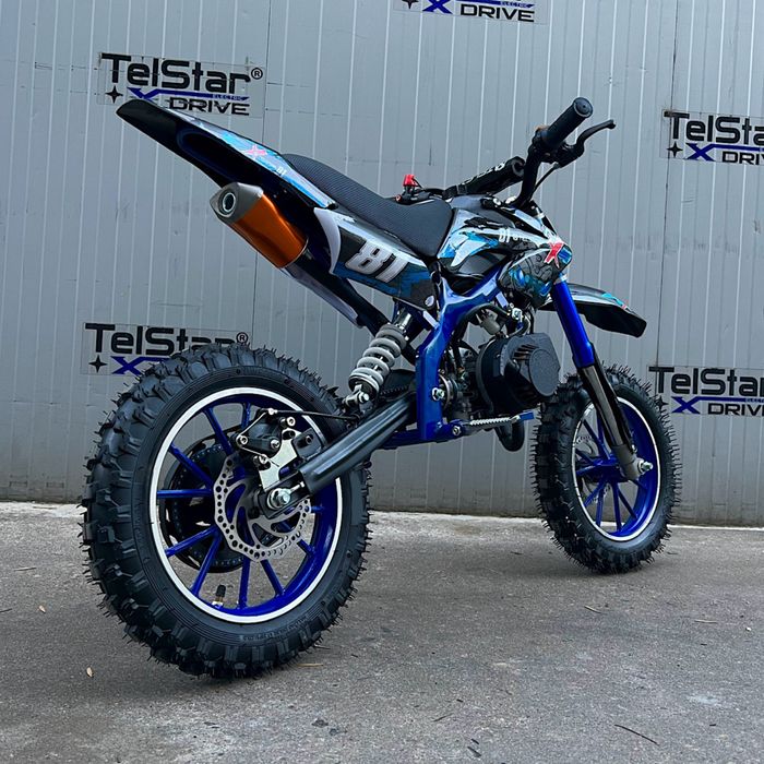 Детски кросов мотор 49 кубика НОВ МОДЕЛ DIRT BIKE 49CC "Лесен старт"