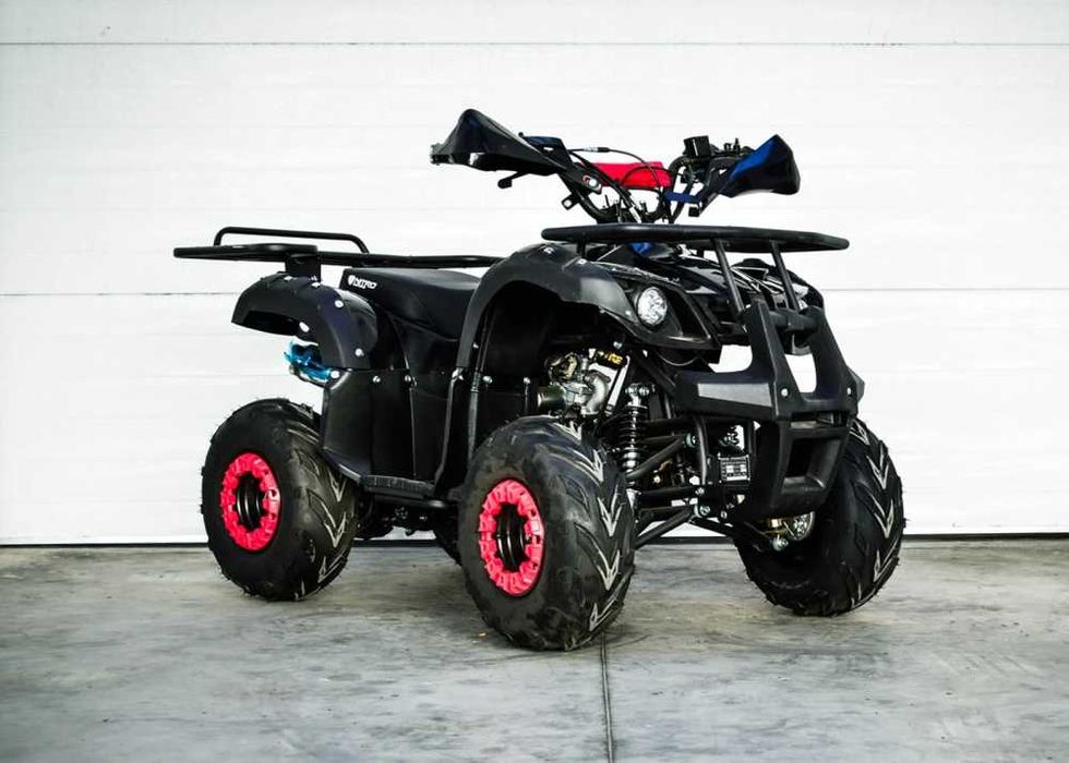 ATV 125CC NOU Midi Quad Toronto RG7 A Sport-NEGRU