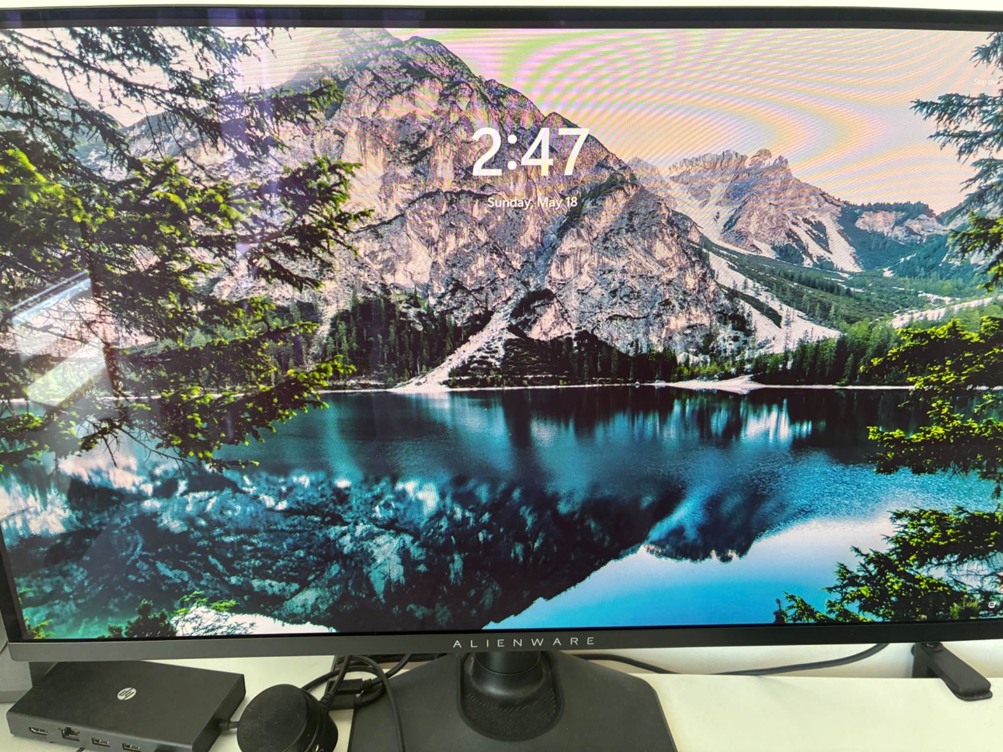 Гейминг монитор Dell - Alienware AW2725DF, 27'', 360Hz, 0.03 ms, OLED