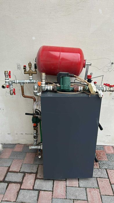 Centrala din fonta pe lemne