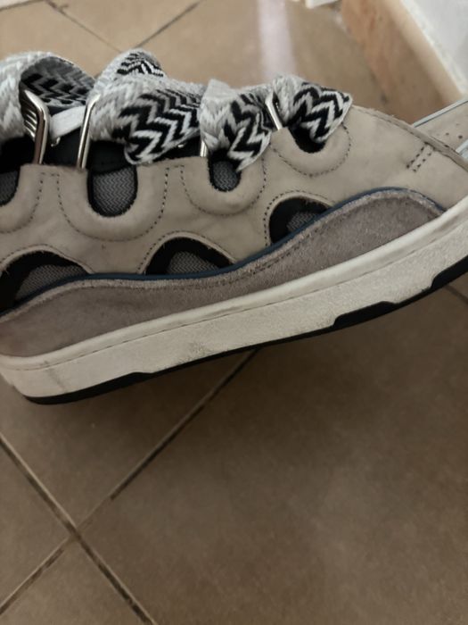 Lanvin curb albastru gri