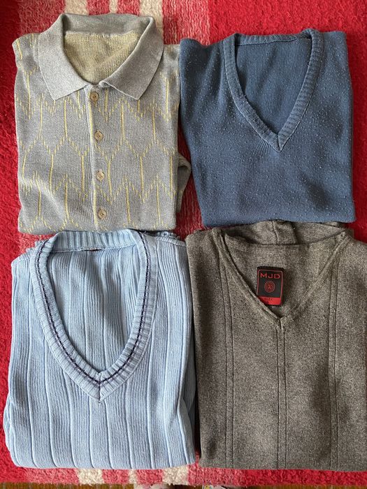 Pulovere maneca lunga, veste barbatesti 4 bucati