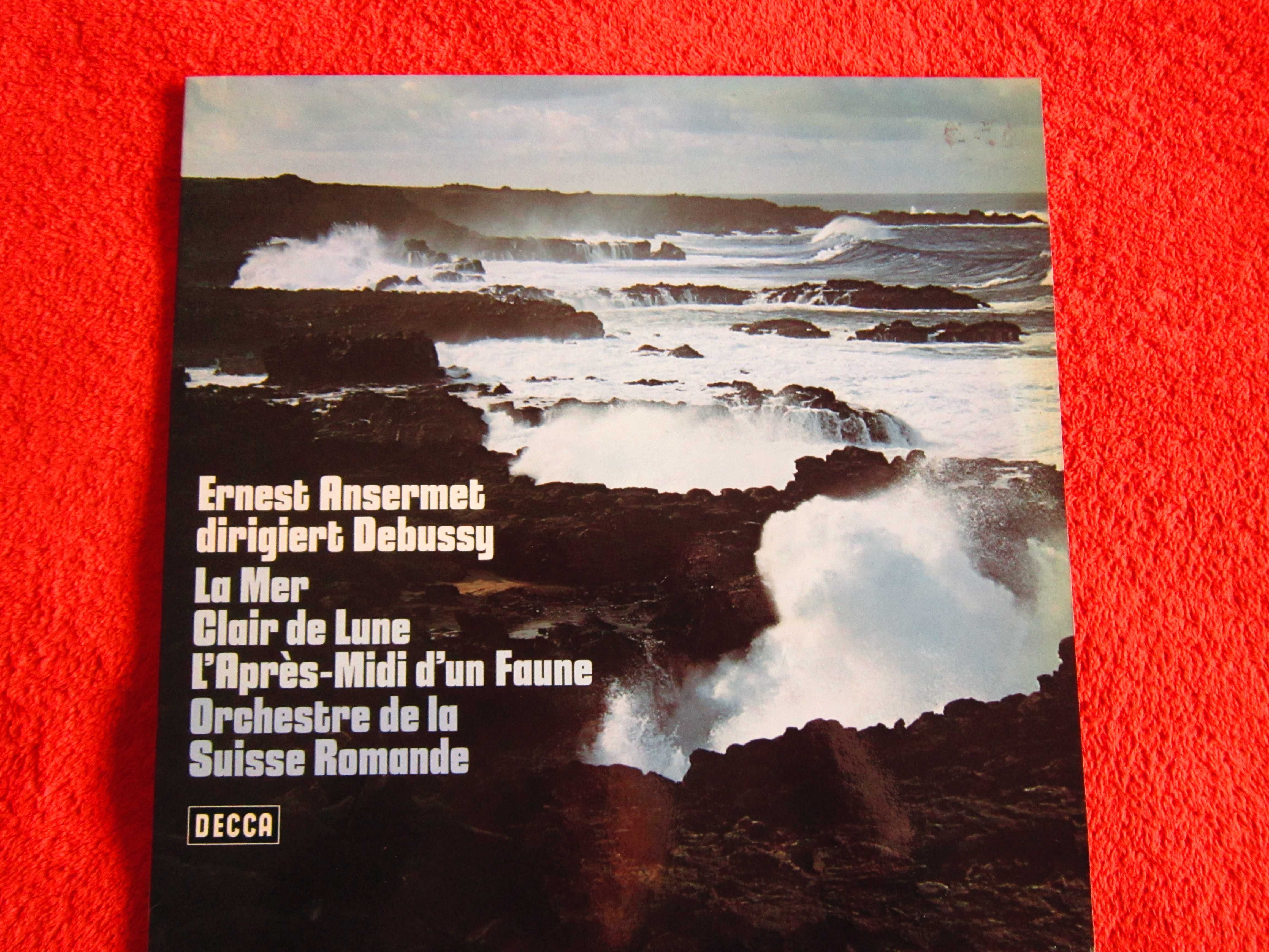 vinil Debussy ‎dirijor Ernest Ansermet -La Mer,Clair De Lune cadou rar
