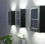 Set 4 lampi solare exterior ,bidirectionale