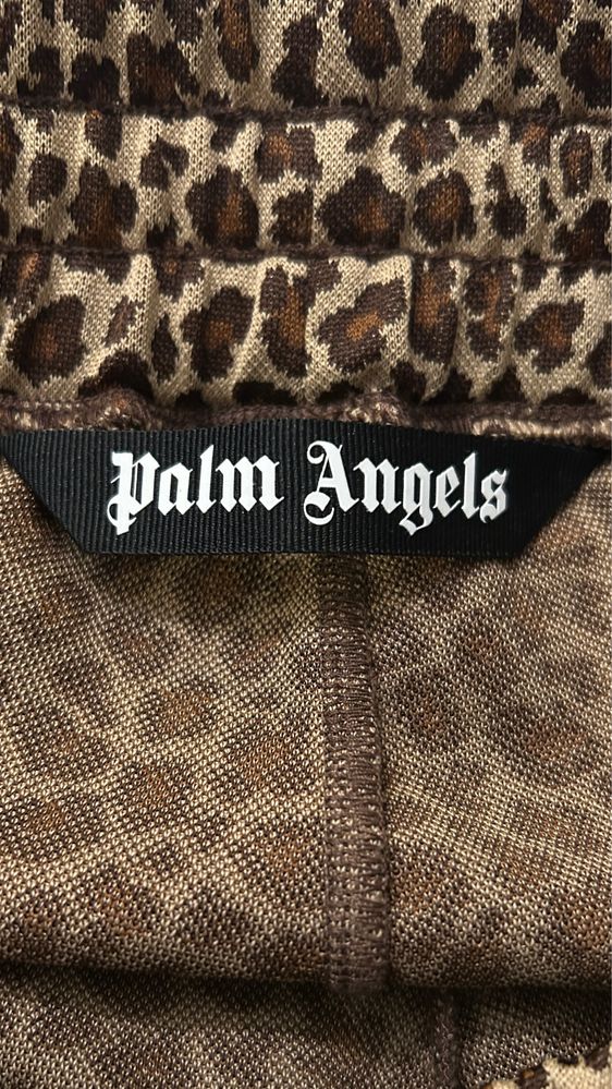 Pantaloni Palm Angels Leopard