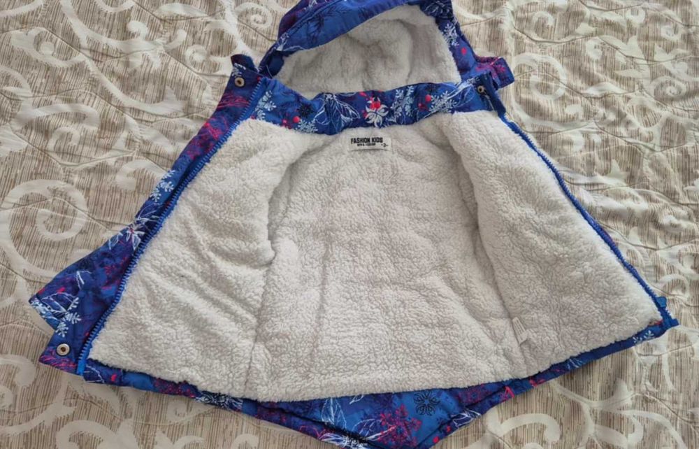 Бебешко зимно дебело яке 1-2 год